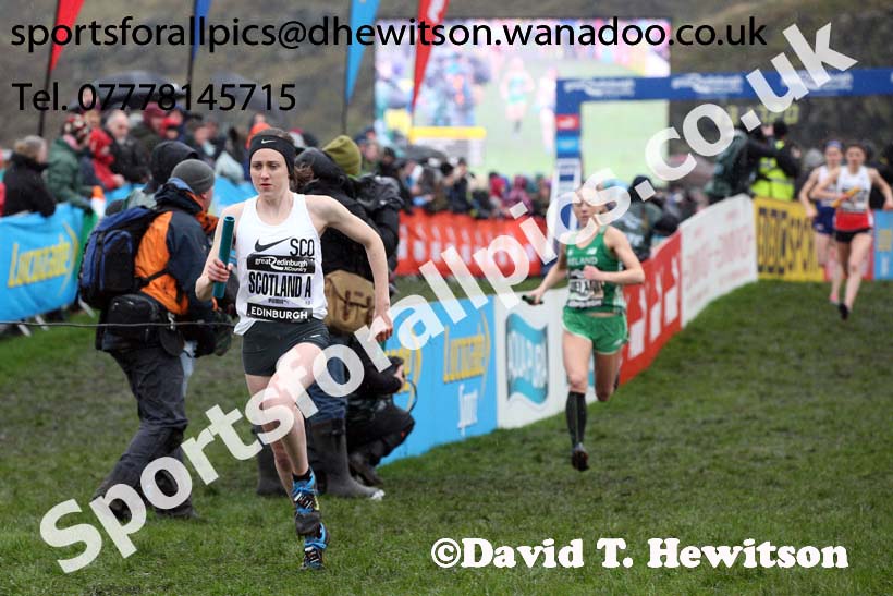 Stewart Cup International Relay, Great Edinburgh Cross Country. Photo: David T. Hewitson/Sports for All Pics